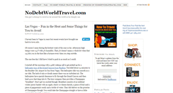 Desktop Screenshot of nodebtworldtravel.com